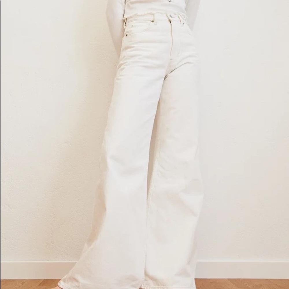 HMxLEE wide leg jeans
